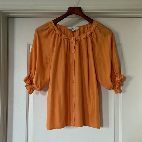 Joie Silk Blouse - Picture 4 of 7